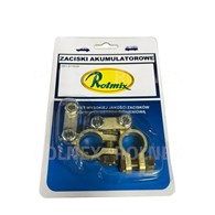 KOMPLET KLEM ZÓŁTYCH (MOSIĄDZ) A1913