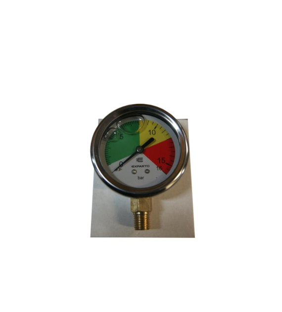 MANOMETR OPRYSKIWACZA FI 63  0-16BAR/GLICERYNOWY M12X1,5 (0-16 Bar)