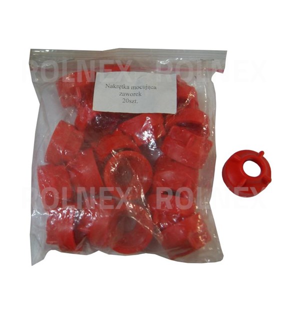 NAKRĘTKA MOCUJĄCA ZAWOREK CZERWONA