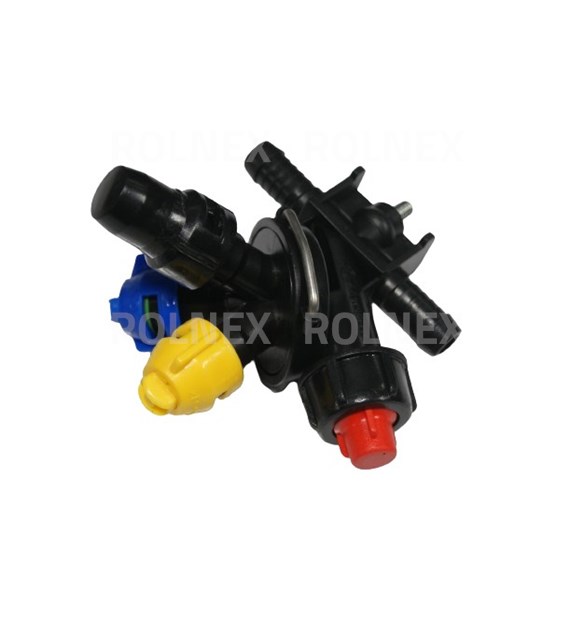 GŁOWICA 3 SEKC PRZELOTOWA OBRACANA PRO Z RSM/MOCOWANIE ŚRUBA M6