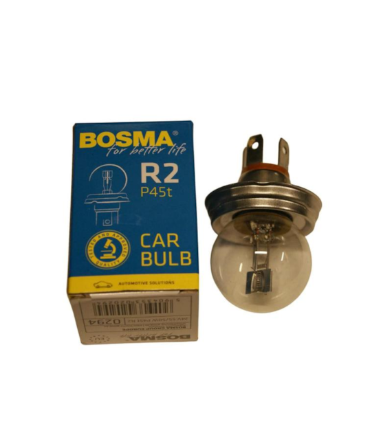 ŻARÓWKA 24V 55/50W R2 P45 BOSMA