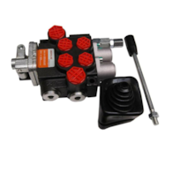 ROZDZIELACZ 2-SEKCYJNY HYDRAULICZNY 40l SPRĘŻYNA/SPRĘZYNA Z JOYSTIKIEM