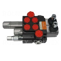 ROZDZIELACZ 2-SEKCYJNY 40L 1XZATRZASK+1XPŁYWANIE