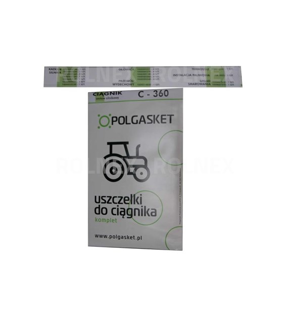 KOMPLET USZCZELEK SILNIKA C360 POLGASKET
