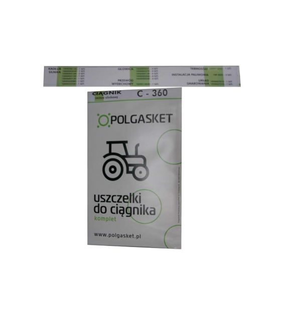 KOMPLET USZCZELEK SILNIKA C360 POLGASKET
