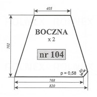 SZYBA 104 BOK C360 LUBSKO