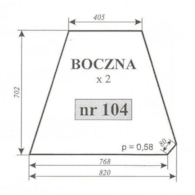 SZYBA 104 BOK C360 LUBSKO