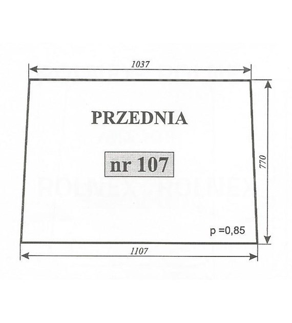 SZYBA 107 PRZÓD C360 LUBSKO