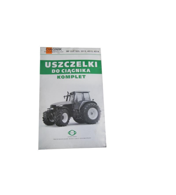KOMPLET USZCZELEK SKRZYNI MF 255/3512 POLGASKET + TYLNY MOST
