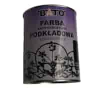 FARBA PODKŁADOWA TLENKOWA CZARNA 0,8L