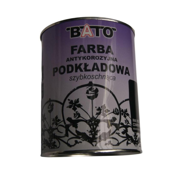 FARBA PODKŁADOWA TLENKOWA CZARNA 0,8L