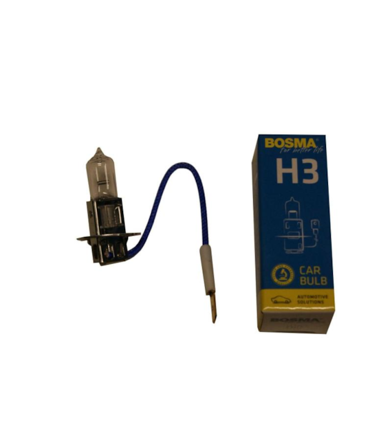 ŻARÓWKA 12V 55W H3 BOSMA PK22S