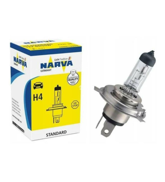 ŻARÓWKA 12V 60/55W H4 P43 NARVA SAMOCHODY