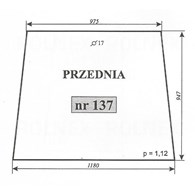 SZYBA 137=432 PRZÓD C330 T25 KABINA PL