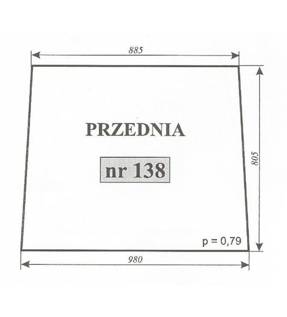 SZYBA 138 C355