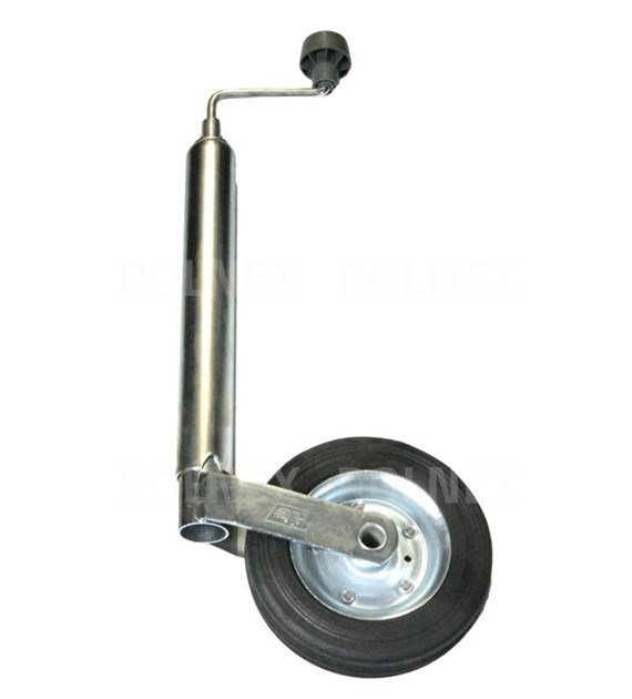 KOŁO PODPOROWE FELGA STALOWA GUMOWE