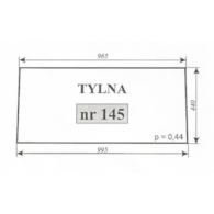 SZYBA 145 TYŁ C360 RAMKA RURA KWADRATOWA