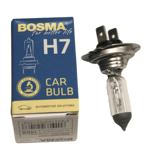 ŻARÓWKA 12V 55W H7 BOSMA PX26D