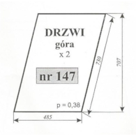 SZYBA 147 DRZWI C360