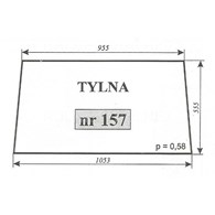 SZYBA 157 TYŁ MF 255 SOKÓŁKA RÓWNIEŻ: KABINA K-403