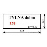SZYBA 158 MF 255 SOKÓŁKA