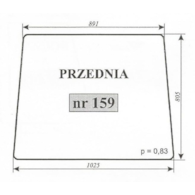 SZYBA 159 PRZÓD T25 KABINA ROSYJSKA T3045150A