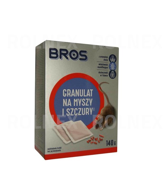 GRANULAT NA MYSZY I SZCZURY BROS 140g