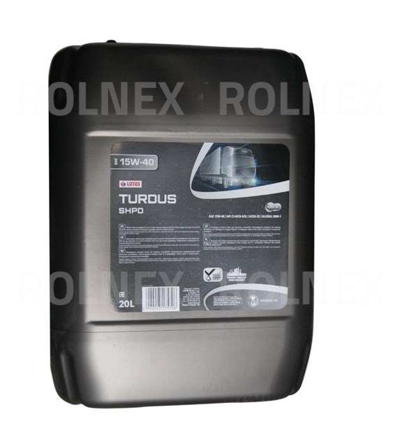 TURDUS SHPD 15W/40 20L