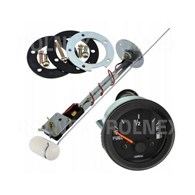 ZESTAW POZIOMU PALIWA 12V CZUJNIK+WSKAŹNIK UNIWERSALNY