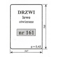 SZYBA 161 DRZWI LEWE T25 KABINA ROSYJSKA T3045152A
