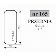 SZYBA 165 MF