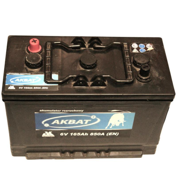 AKUMULATOR 165 AH 6V AKBAT