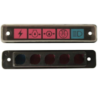OBUDOWA H03-3104 LAMPEK KONTROLNYCH PANEL