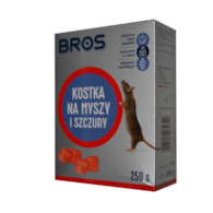 KOSTKA NA MYSZY I SZCZURY 250g BROS
