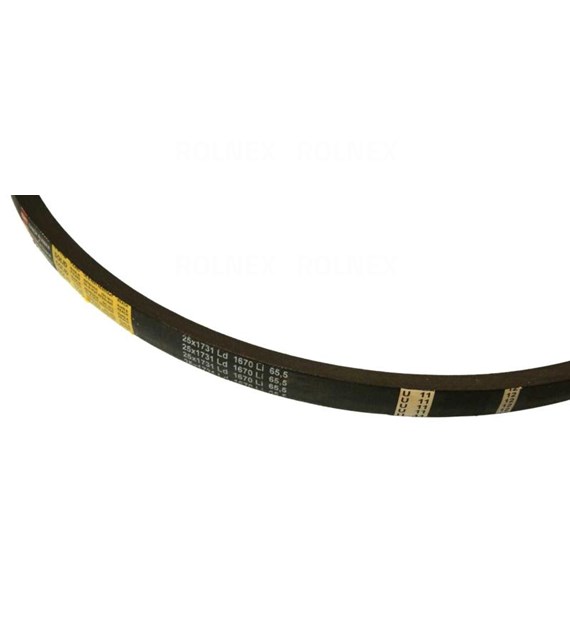 PASEK 25x16x1731 SANOK ŻÓŁTY