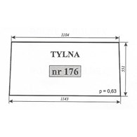 SZYBA 176 TYŁ C330 MF NAGLAK KOŹMIN