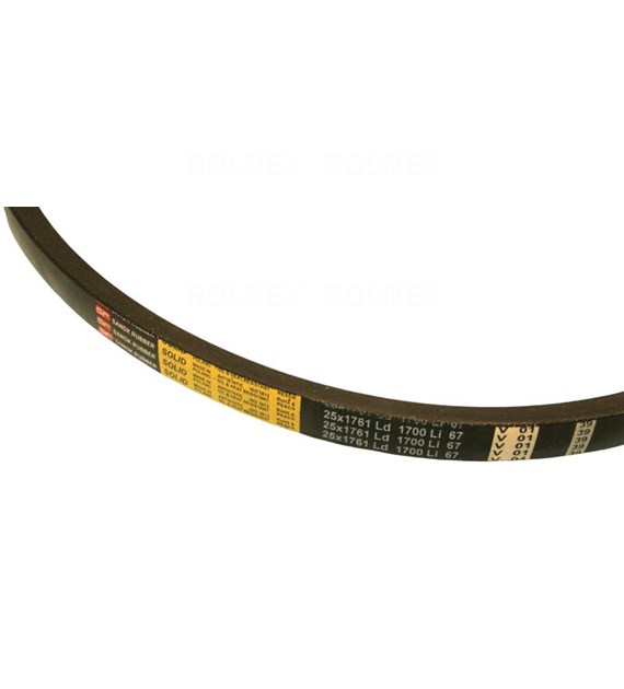 PASEK 25x16x1761 SANOK ŻÓŁTY