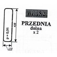 SZYBA 182 PRZEDNIA C330