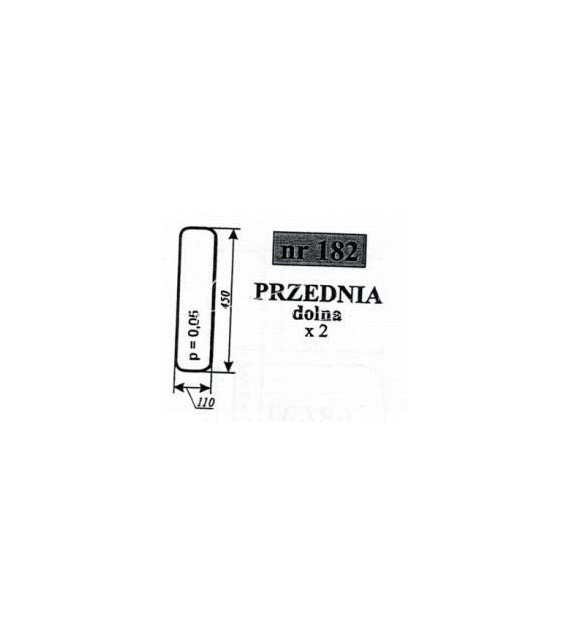 SZYBA 182 PRZEDNIA C330