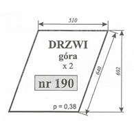 SZYBA 190 DRZWI GÓRA ZETOR 12111 16145