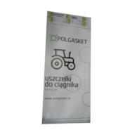KOMPLET USZCZELEK SILNIKA C385 C POLGASTER ZWYKŁY GRUBOŚĆ 1,55 MM BEZ OTWORÓW