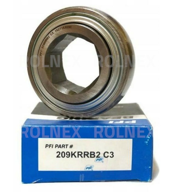 ŁOŻYSKO SAMONASTAWNE Z OTWOREM SZEŚCIOKĄTNYM