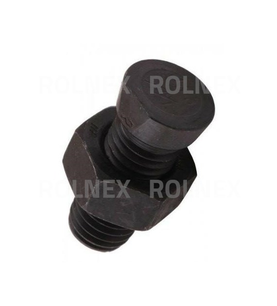 ŚRUBA PŁUŻNA M14x34 KVERNELAND WARYŃSKI OVAL,ŚCIĘTA Z JEDNEJ STRONY,KL.12.9