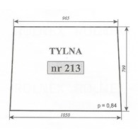 SZYBA 213 TYŁ C362