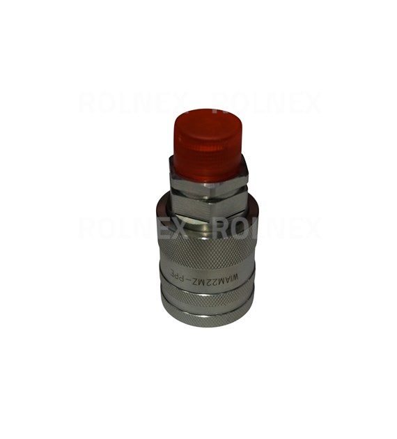 GNIAZDO HYDRAUL EURO M22*1,5 WARYŃS GWINT ZEWNT. PUSH-PULL Z ELIMINATOREM CIŚNIENIA