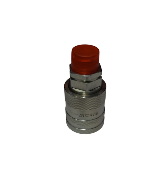 GNIAZDO HYDRAUL EURO M22*1,5 WARYŃS GWINT ZEWNT. PUSH-PULL Z ELIMINATOREM CIŚNIENIA