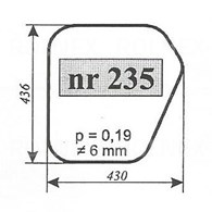 SZYBA 235 BOK JUMZ 6K