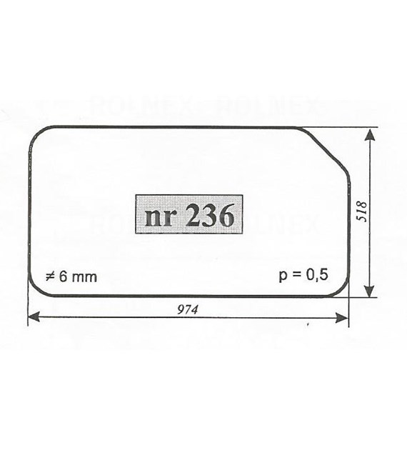 SZYBA 236 TYŁ JUMZ 6K