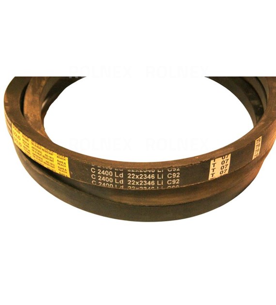 PASEK C 2400 ŻÓŁTY