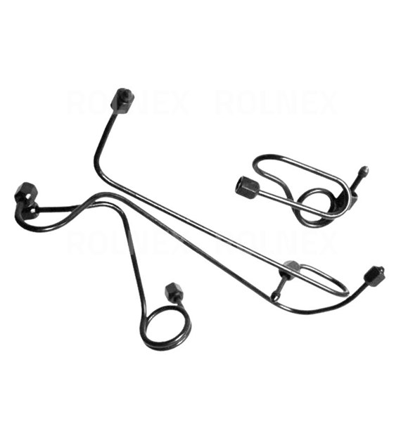 KOMPLET PRZEWODÓW WTRYSKIWACZY MTZ 4SZT